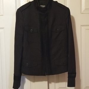 Adec 2 Grey and Black Military Style Jacket - 6